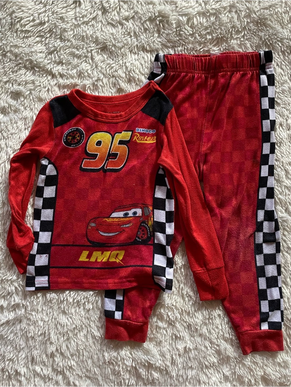 lightning mcqueen pjs
